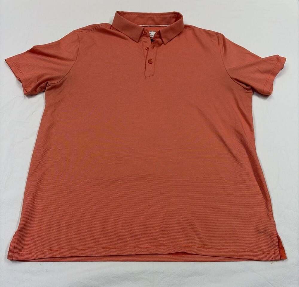 Modern Ambition Men's Delightfully Technical Performance Polo Shirt Medium